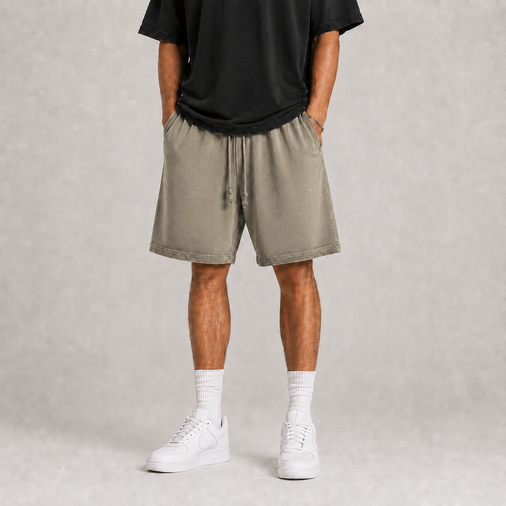Reverse Dyed Shorts