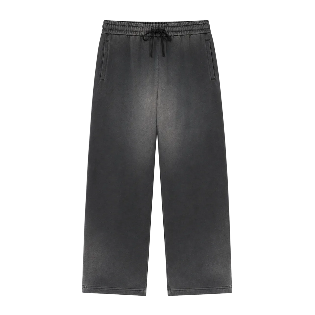 Sun-Fade Straight-Leg Sweatpants