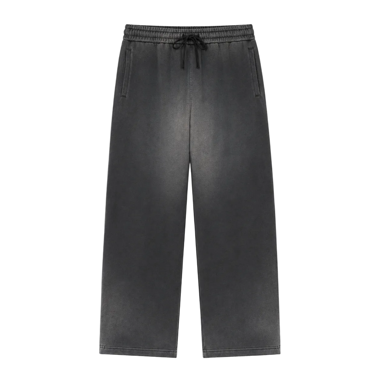Sun-Fade Straight-Leg Sweatpants