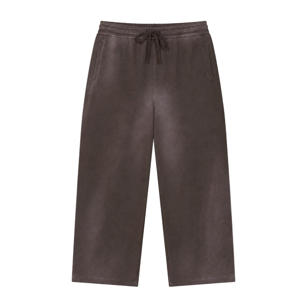 Sun-Fade Straight-Leg Sweatpants
